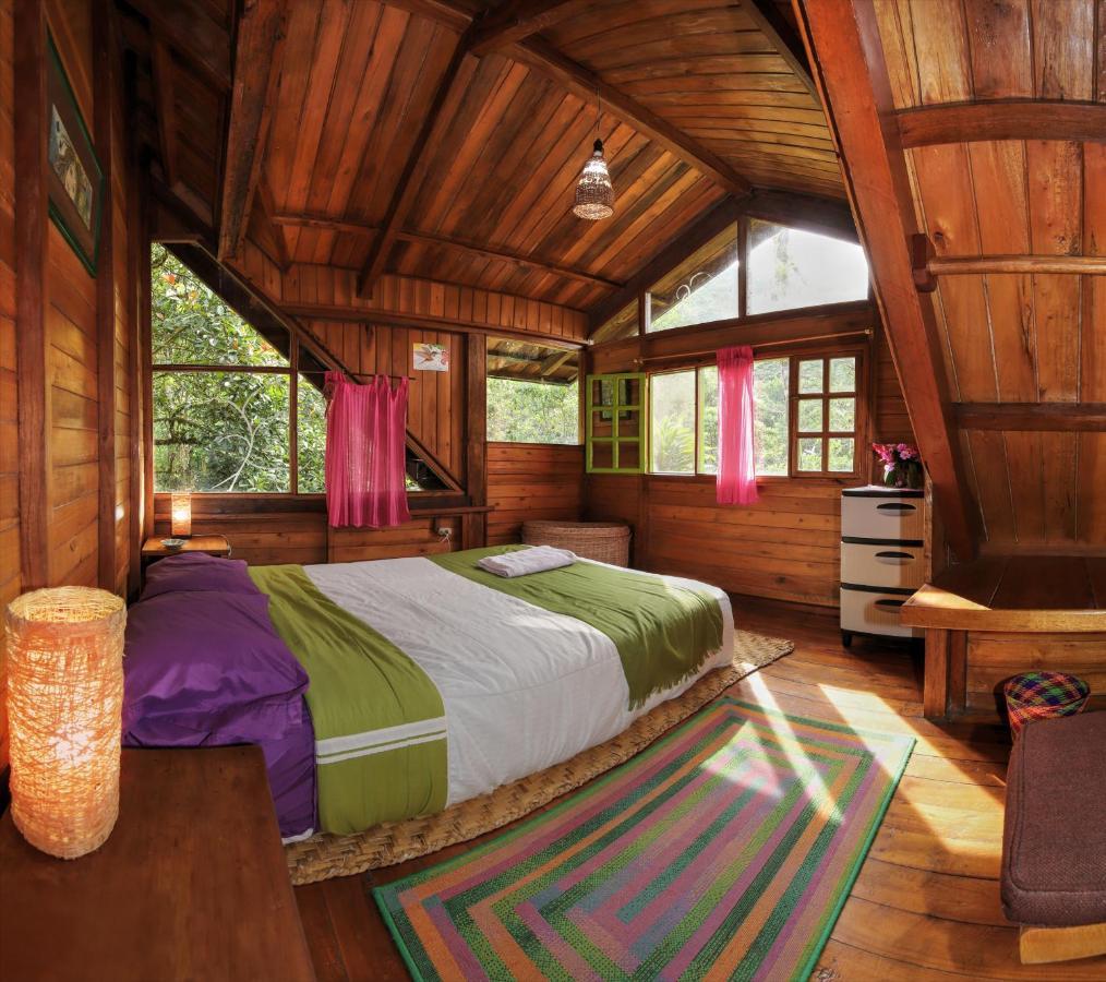 Mindo Eco Chalet Con Rio Y Cascada المظهر الخارجي الصورة