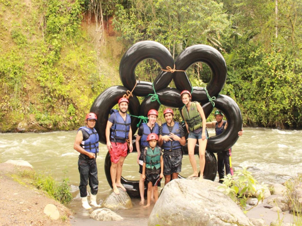 Mindo Eco Chalet Con Rio Y Cascada المظهر الخارجي الصورة